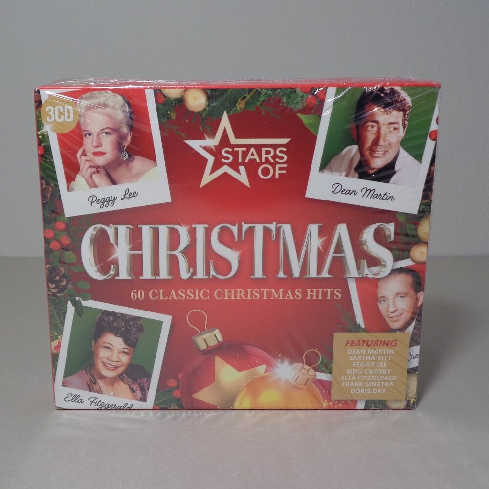 STARS OF CHRISTMAS by Various Artists / New CD / 3 Disc Set / 60 Classic Hits